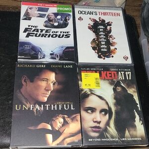 4 Pc. 2 Action/2 Thriller DVD Set NEW Sealed
